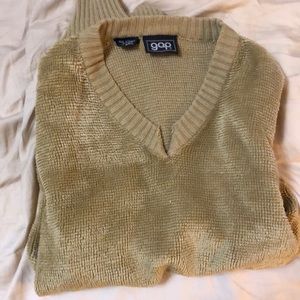 Vintage Gold Gap Sweater